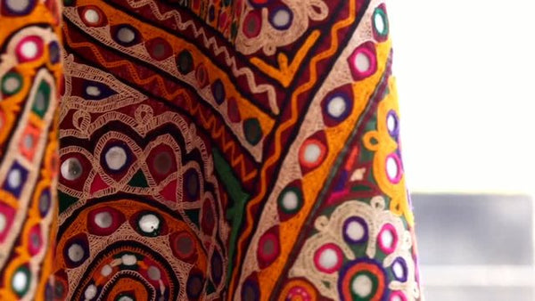 Mirror Work Magic: The Embroidery That Catches Light