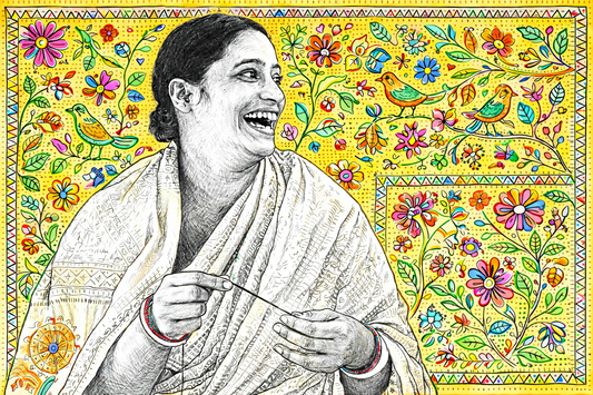 Sujata Chowdhury, the Kantha Artisan Who Found Freedom in Four Hours a Day